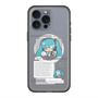 スリムプロテクションプレミアムケース with MagSafe［ しろたん×初音ミク - 初音ミク - インフォグラフィック ］