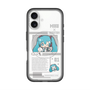 スリムプロテクションプレミアムケース with MagSafe［ しろたん×初音ミク - 初音ミク - インフォグラフィック ］