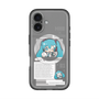 スリムプロテクションプレミアムケース with MagSafe［ しろたん×初音ミク - 初音ミク - インフォグラフィック ］
