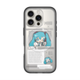 スリムプロテクションプレミアムケース with MagSafe［ しろたん×初音ミク - 初音ミク - インフォグラフィック ］