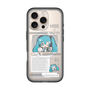 スリムプロテクションプレミアムケース with MagSafe［ しろたん×初音ミク - 初音ミク - インフォグラフィック ］