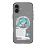 スリムプロテクションプレミアムケース with MagSafe［ しろたん×初音ミク - 初音ミク - インフォグラフィック ］