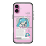 スリムプロテクションプレミアムケース with MagSafe［ しろたん×初音ミク - 初音ミク - インフォグラフィック ］