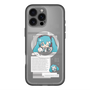 スリムプロテクションプレミアムケース with MagSafe［ しろたん×初音ミク - 初音ミク - インフォグラフィック ］