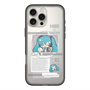 スリムプロテクションプレミアムケース with MagSafe［ しろたん×初音ミク - 初音ミク - インフォグラフィック ］