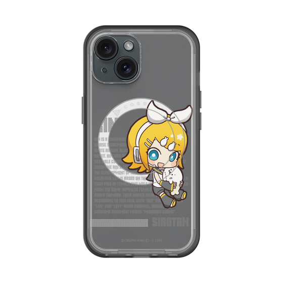 スリムプロテクションプレミアムケース with MagSafe［ しろたん×初音ミク - 鏡音リン - デジタルコード ］