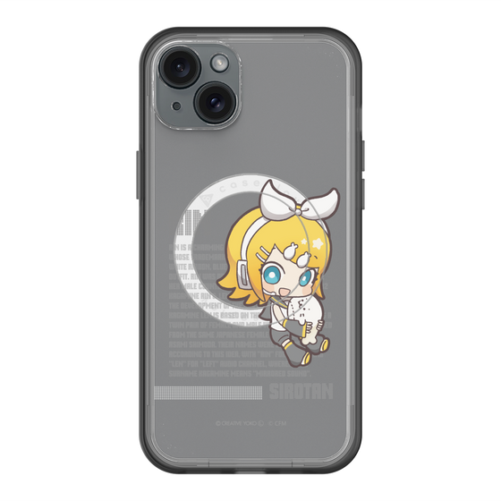 スリムプロテクションプレミアムケース with MagSafe［ しろたん×初音ミク - 鏡音リン - デジタルコード ］