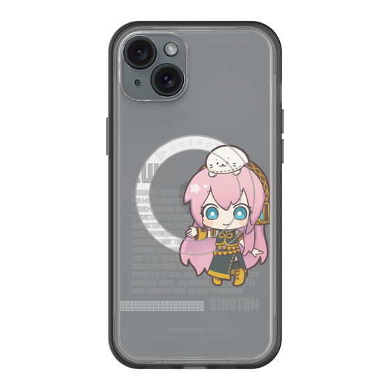 スリムプロテクションプレミアムケース with MagSafe［ しろたん×初音ミク - 巡音ルカ - デジタルコード ］