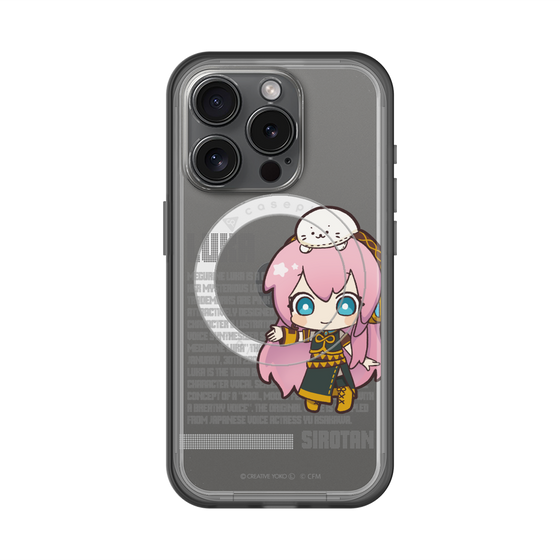 スリムプロテクションプレミアムケース with MagSafe［ しろたん×初音ミク - 巡音ルカ - デジタルコード ］