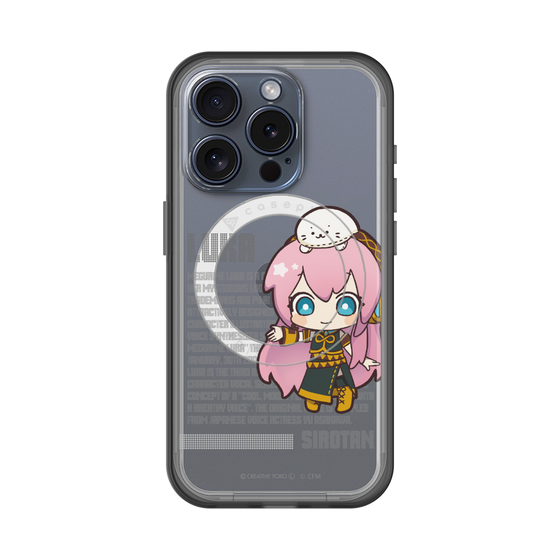 スリムプロテクションプレミアムケース with MagSafe［ しろたん×初音ミク - 巡音ルカ - デジタルコード ］