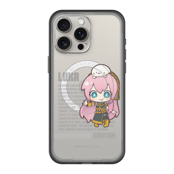 スリムプロテクションプレミアムケース with MagSafe［ しろたん×初音ミク - 巡音ルカ - デジタルコード ］