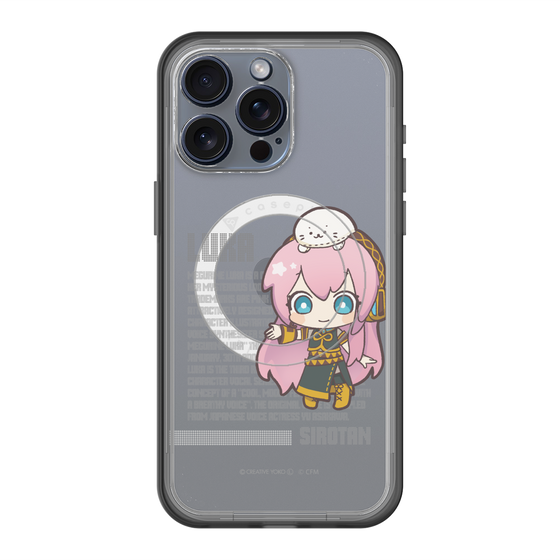 スリムプロテクションプレミアムケース with MagSafe［ しろたん×初音ミク - 巡音ルカ - デジタルコード ］