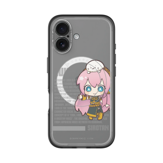 スリムプロテクションプレミアムケース with MagSafe［ しろたん×初音ミク - 巡音ルカ - デジタルコード ］