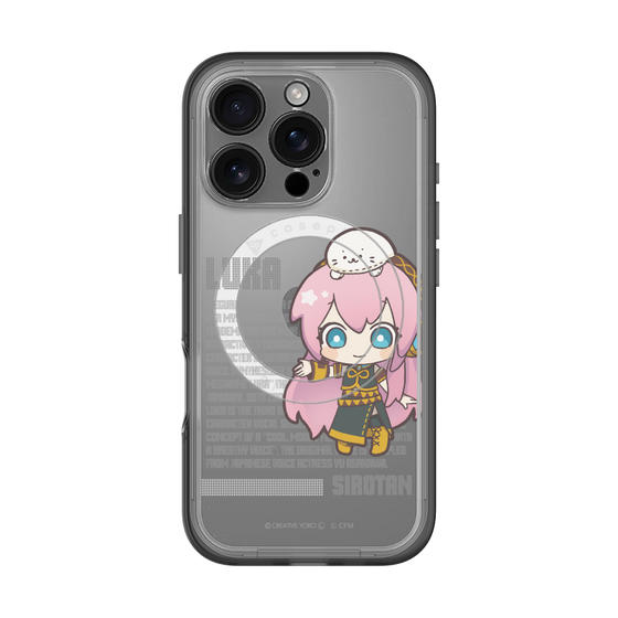 スリムプロテクションプレミアムケース with MagSafe［ しろたん×初音ミク - 巡音ルカ - デジタルコード ］