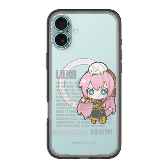 スリムプロテクションプレミアムケース with MagSafe［ しろたん×初音ミク - 巡音ルカ - デジタルコード ］
