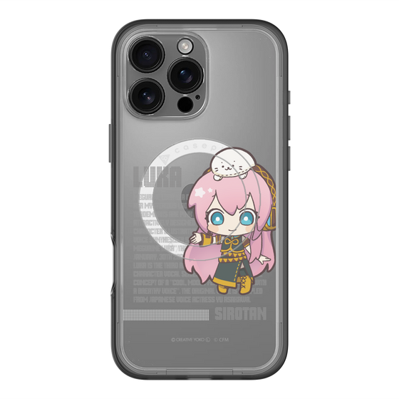 スリムプロテクションプレミアムケース with MagSafe［ しろたん×初音ミク - 巡音ルカ - デジタルコード ］