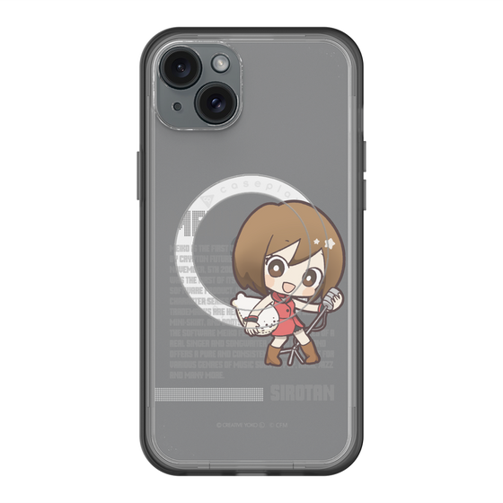 スリムプロテクションプレミアムケース with MagSafe［ しろたん×初音ミク - MEIKO - デジタルコード ］