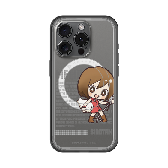 スリムプロテクションプレミアムケース with MagSafe［ しろたん×初音ミク - MEIKO - デジタルコード ］