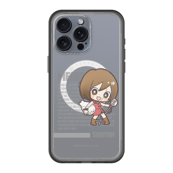 スリムプロテクションプレミアムケース with MagSafe［ しろたん×初音ミク - MEIKO - デジタルコード ］
