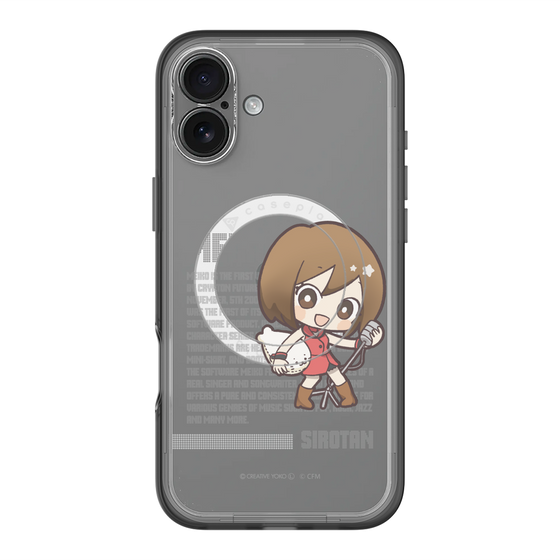 スリムプロテクションプレミアムケース with MagSafe［ しろたん×初音ミク - MEIKO - デジタルコード ］