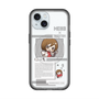 スリムプロテクションプレミアムケース with MagSafe［ しろたん×初音ミク - MEIKO - インフォグラフィック ］