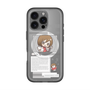スリムプロテクションプレミアムケース with MagSafe［ しろたん×初音ミク - MEIKO - インフォグラフィック ］