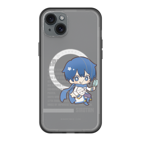 スリムプロテクションプレミアムケース with MagSafe［ しろたん×初音ミク - KAITO - デジタルコード ］