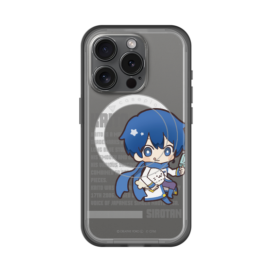スリムプロテクションプレミアムケース with MagSafe［ しろたん×初音ミク - KAITO - デジタルコード ］