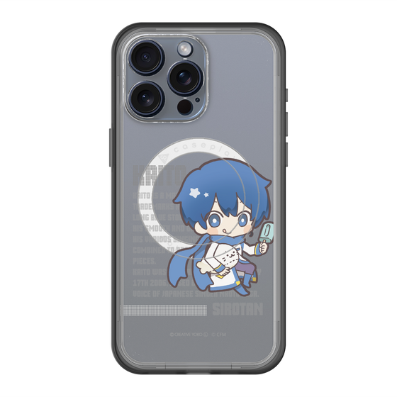 スリムプロテクションプレミアムケース with MagSafe［ しろたん×初音ミク - KAITO - デジタルコード ］