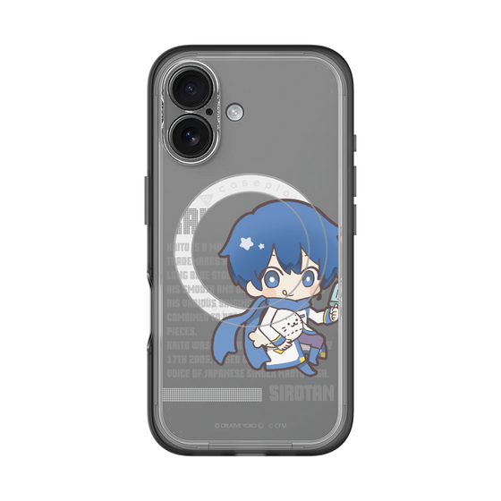 スリムプロテクションプレミアムケース with MagSafe［ しろたん×初音ミク - KAITO - デジタルコード ］