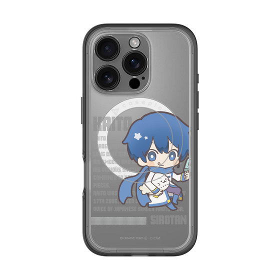 スリムプロテクションプレミアムケース with MagSafe［ しろたん×初音ミク - KAITO - デジタルコード ］