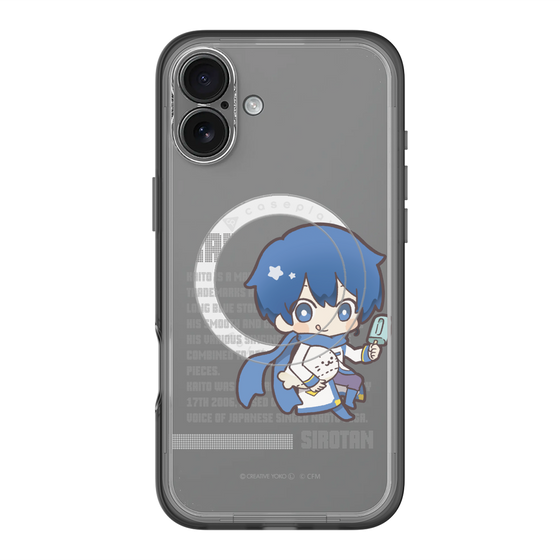 スリムプロテクションプレミアムケース with MagSafe［ しろたん×初音ミク - KAITO - デジタルコード ］