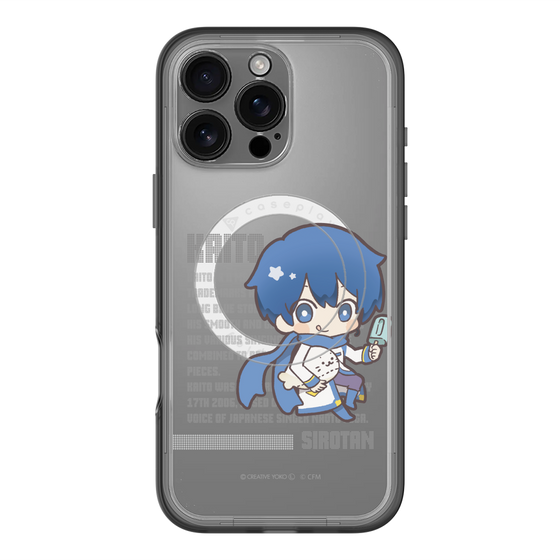 スリムプロテクションプレミアムケース with MagSafe［ しろたん×初音ミク - KAITO - デジタルコード ］