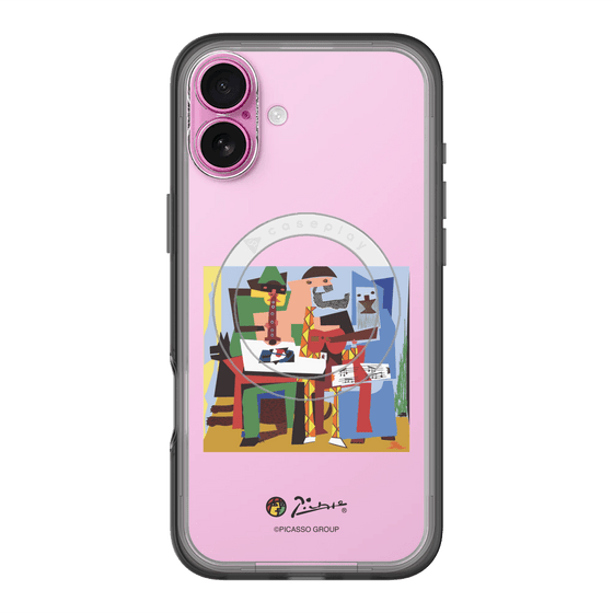 スリムプロテクションプレミアムケース with MagSafe［ PICASSO - Three Musicians ］