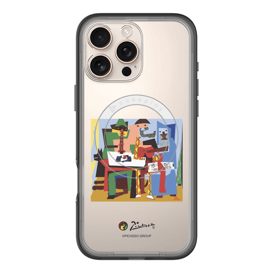 スリムプロテクションプレミアムケース with MagSafe［ PICASSO - Three Musicians ］