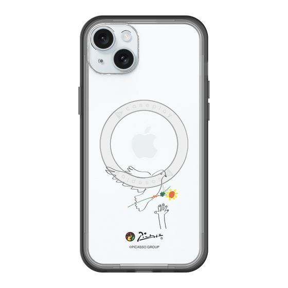 スリムプロテクションプレミアムケース with MagSafe［ PICASSO - Dove of Peace ］