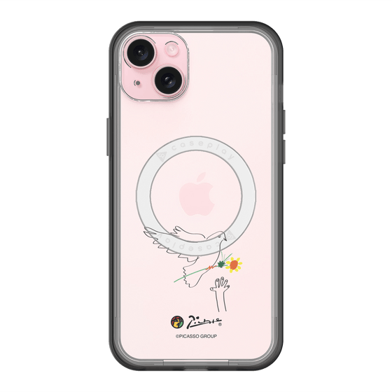 スリムプロテクションプレミアムケース with MagSafe［ PICASSO - Dove of Peace ］