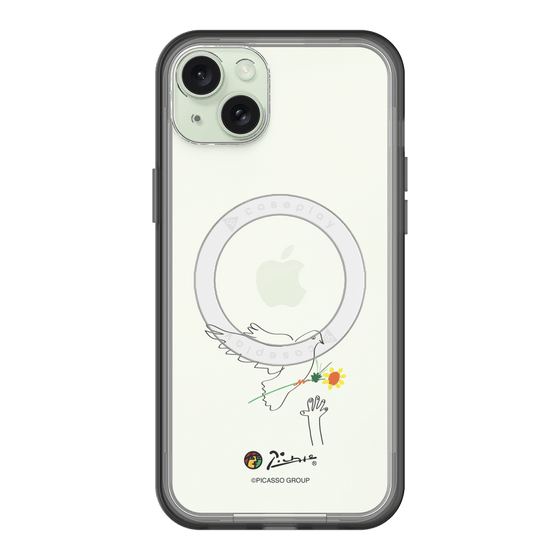 スリムプロテクションプレミアムケース with MagSafe［ PICASSO - Dove of Peace ］