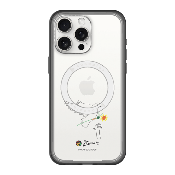 スリムプロテクションプレミアムケース with MagSafe［ PICASSO - Dove of Peace ］
