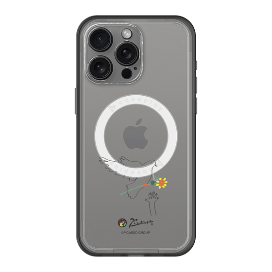 スリムプロテクションプレミアムケース with MagSafe［ PICASSO - Dove of Peace ］