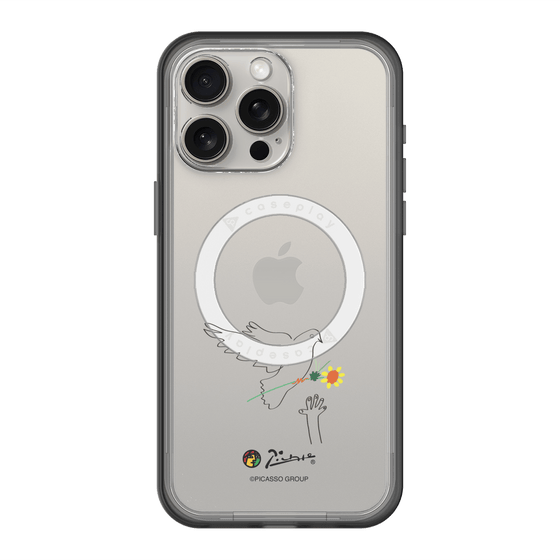 スリムプロテクションプレミアムケース with MagSafe［ PICASSO - Dove of Peace ］