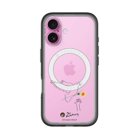 スリムプロテクションプレミアムケース with MagSafe［ PICASSO - Dove of Peace ］