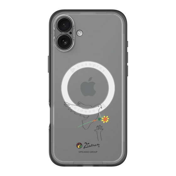 スリムプロテクションプレミアムケース with MagSafe［ PICASSO - Dove of Peace ］