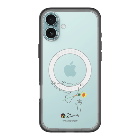 スリムプロテクションプレミアムケース with MagSafe［ PICASSO - Dove of Peace ］