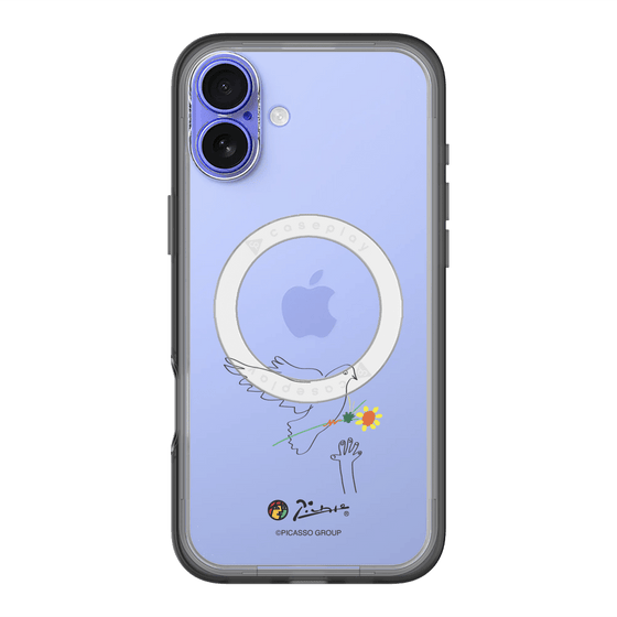 スリムプロテクションプレミアムケース with MagSafe［ PICASSO - Dove of Peace ］
