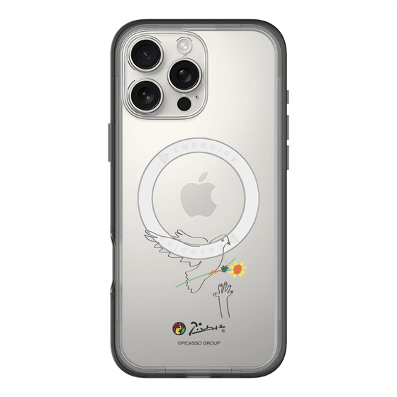 スリムプロテクションプレミアムケース with MagSafe［ PICASSO - Dove of Peace ］