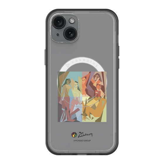 スリムプロテクションプレミアムケース with MagSafe［ PICASSO - Les Demoiselles d'Avignon ］