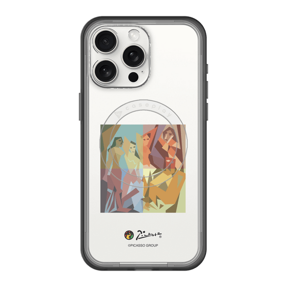 スリムプロテクションプレミアムケース with MagSafe［ PICASSO - Les Demoiselles d'Avignon ］