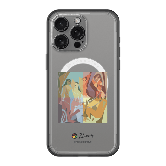 スリムプロテクションプレミアムケース with MagSafe［ PICASSO - Les Demoiselles d'Avignon ］