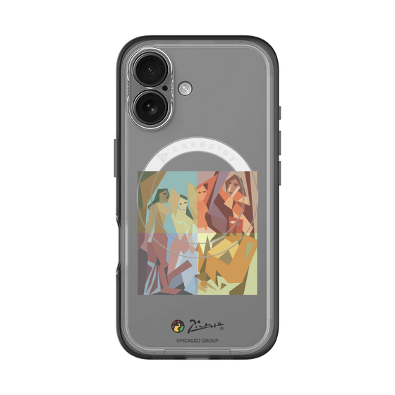 スリムプロテクションプレミアムケース with MagSafe［ PICASSO - Les Demoiselles d'Avignon ］